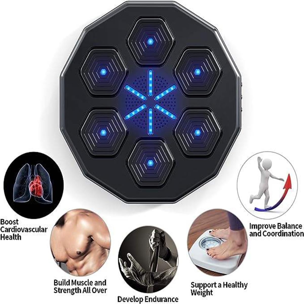 - MÁQUINA DE BOXEO DE 4 PUNTAS