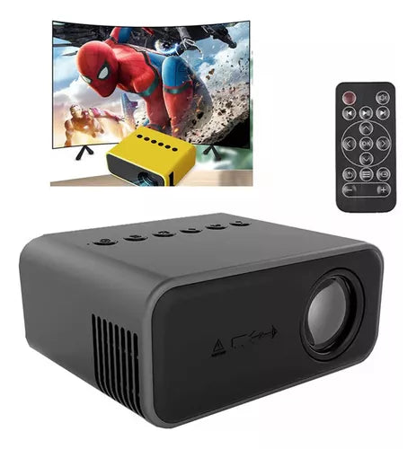 Mini Proyector Portatil, proyecto via USB, microSD y Wifi MD10437